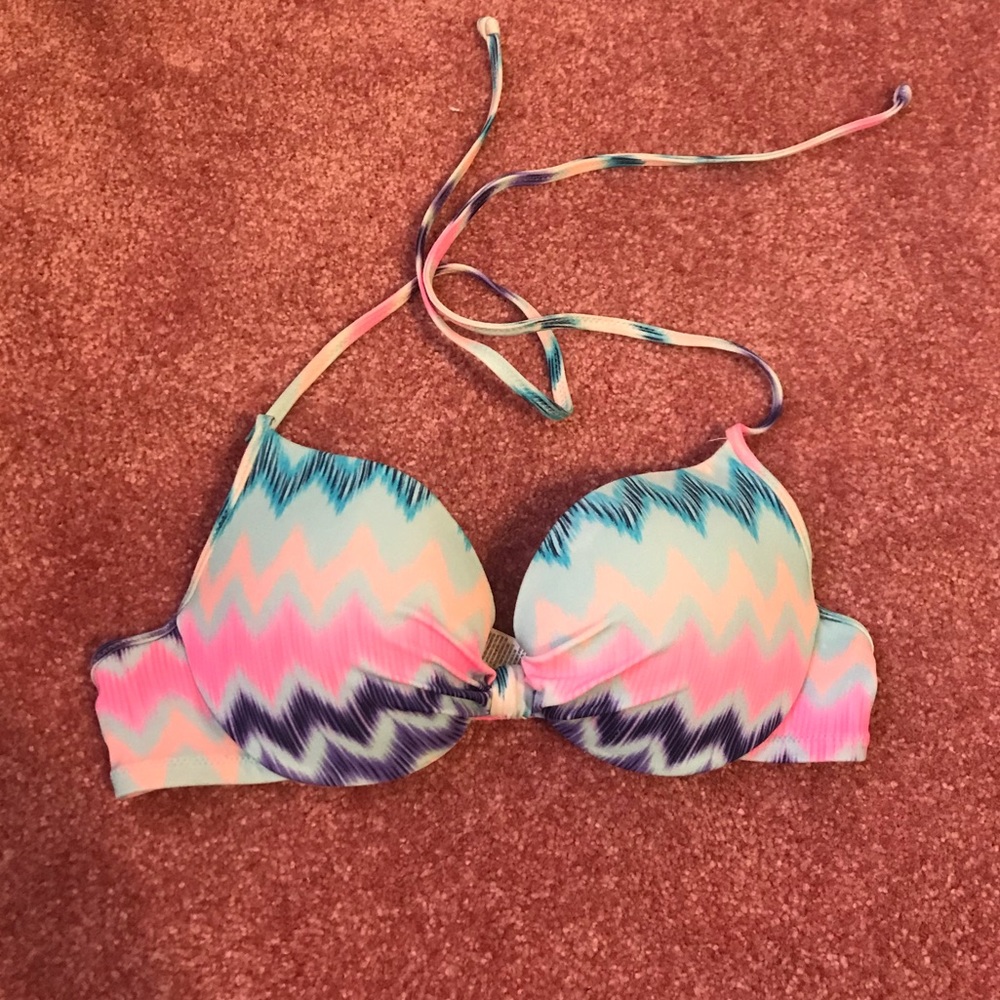 PINK bathing suit top size small